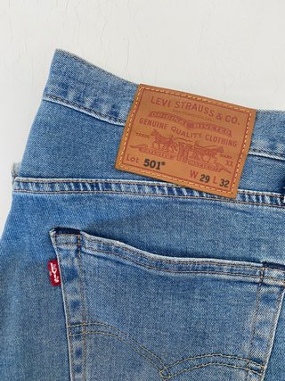 Pantalón Levi's 501 Hombre Azul Talla M
