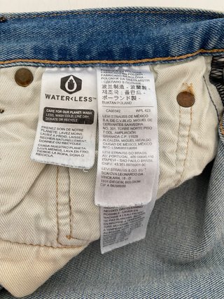 Pantalón Levi's 501 Hombre Azul Talla M