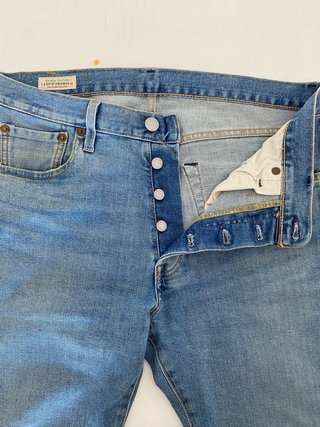 Pantalón Levi's 501 Hombre Azul Talla M