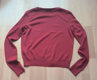 Jersey Zara Rojo Talla S