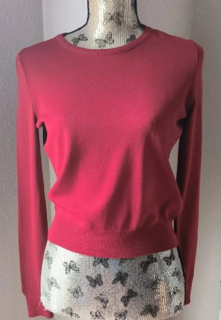Jersey Zara Rojo Talla S