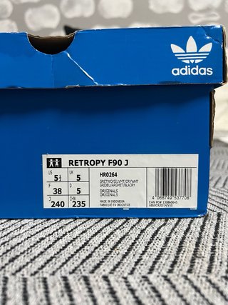 Adidas Retropy F90 J Gris/Plata