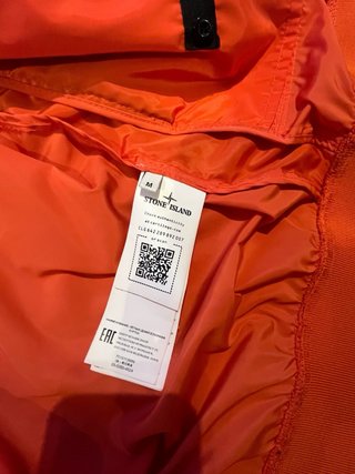 Cortavientos Stone Island Naranja