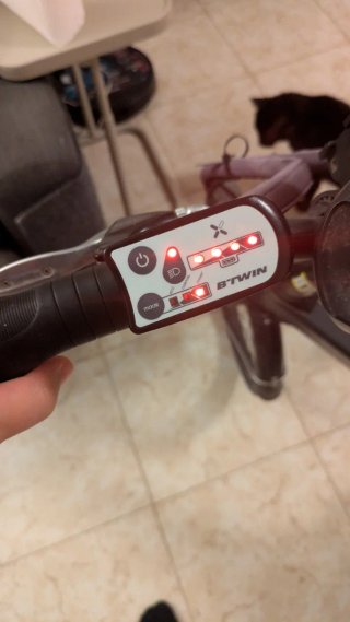 Bicicleta Eléctrica Plegable BTWIN TILT 500 Gris