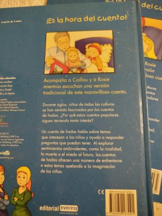 Caillou 2 cuentos