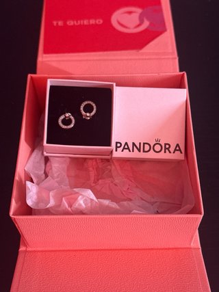 Pendientes Pandora a estrenar.Plata de primera ley