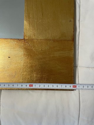 Espejo Vintage Dorado 80x60cm