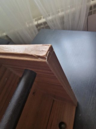 Perchero Ikea Grevback Madera y Metal