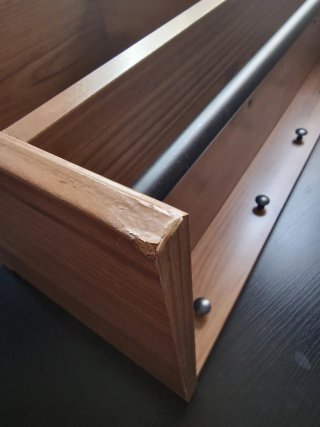 Perchero Ikea Grevback Madera y Metal