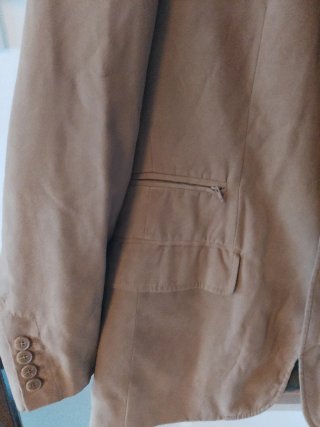 Blazer Casual Zara Man Talla 50 Marrón