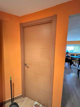 Puerta interior color haya