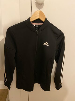 Chaqueta Adidas Negra con Rayas