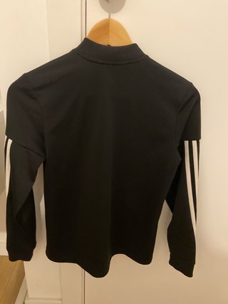 Chaqueta Adidas Negra con Rayas