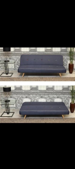 2 Sofás Cama 105cm con Topper por 150€ cada uno.