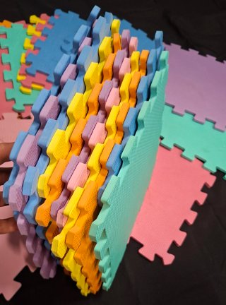 Puzzle infantil multicolor 33x33cm (24 piezas)