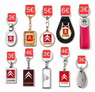 Llaveros Citroën para coleccion antiguos citroen