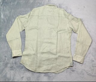 Camisa El Ganso Lino Verde Talla M