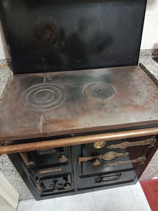 Cocina de leña Hergóm reforzada