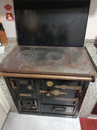 Cocina de leña Hergóm reforzada