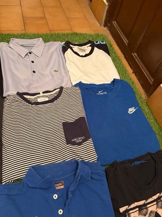 Lote 11 Polos y Camisetas Hombre Reventa