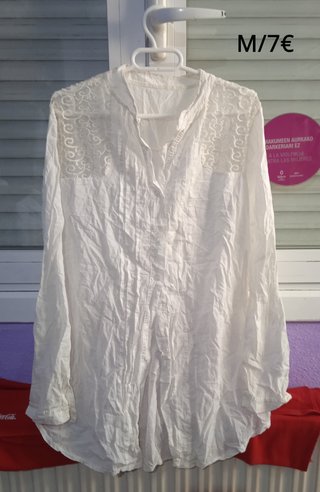 Camisas y blusas manga larga mujer M