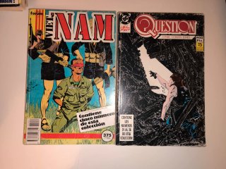 Comics clásicos retapados a 4€ cada uno.