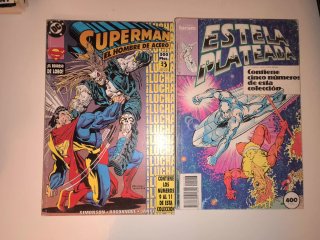 Comics clásicos retapados a 4€ cada uno.