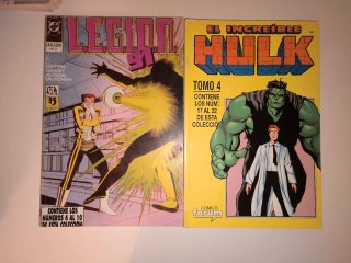 Comics clásicos retapados a 4€ cada uno.