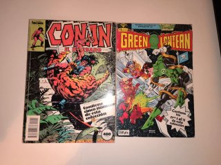 Comics clásicos retapados a 4€ cada uno.