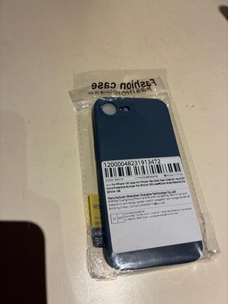 Funda iPhone 16E/17E Nueva Color azul