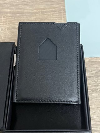 Cartera Minimalista Exentri Negra. Nueva A Estrena