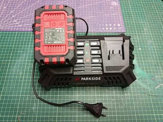 Cargador Doble Parkside 20V