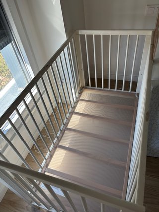 Cuna IKEA 120x60 cm + colchón – blanca