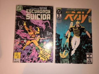 Comics clásicos retapados a 4€ cada uno.