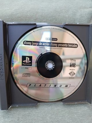 Videojuego Hércules PS1 Disney (edición Platinum)