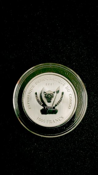 Plata 1 Oz 2021 Shoebill Stork R.D. Congo
