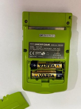 Nintendo Game Boy Color Verde