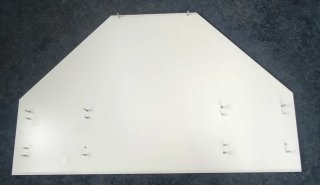 Escritorio de esquina blanco Ikea