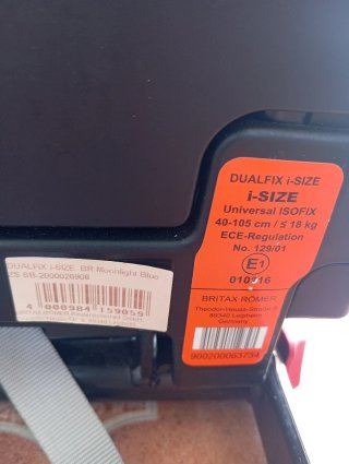 Britax Römer Silla de Coche Azul