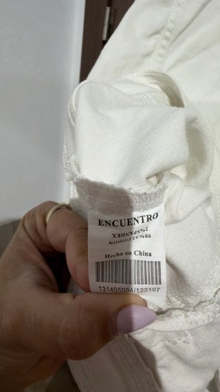 Cazadora Vaquera Blanca Encuentro Moda