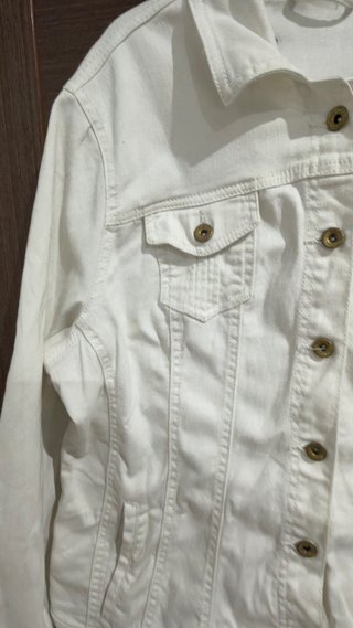 Cazadora Vaquera Blanca Encuentro Moda