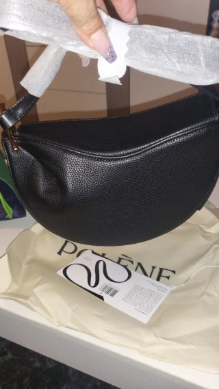 Bolso Polene Negro Mujer