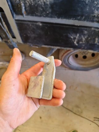 Cangrejo de encofrado metálico