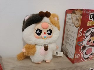 Babythree Plush Pendant Gato Tricolor Blind Box