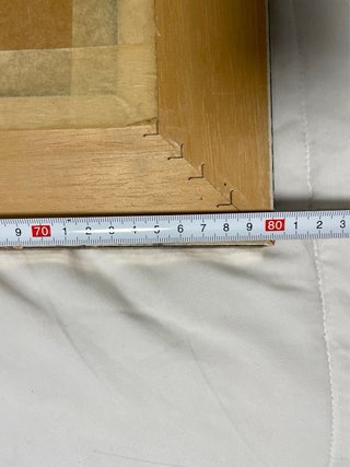 Espejo Vintage Plateado 80x40 cm