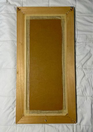 Espejo Vintage Plateado 80x40 cm