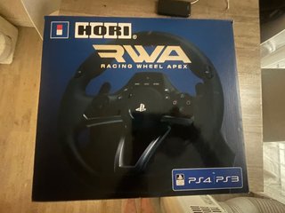 Volante Hori RWA Racing Wheel Apex PS4 Nuevo