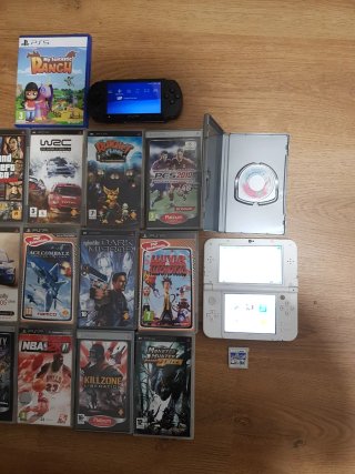 Pack Consolas Sony PSP y nintendo 3DS XL