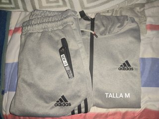 Chándal Adidas Gris Talla M