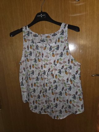 Blusa estampada Too Boutique talla única
